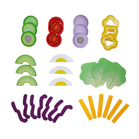 Hape Pretend Healthy Salad - Treasure Island Toys