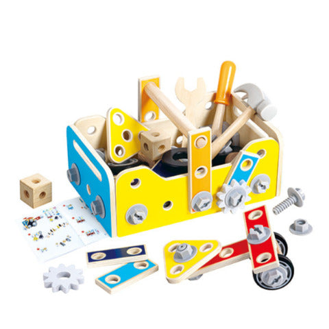 Hape Pretend Build It Toolbox - Treasure Island Toys