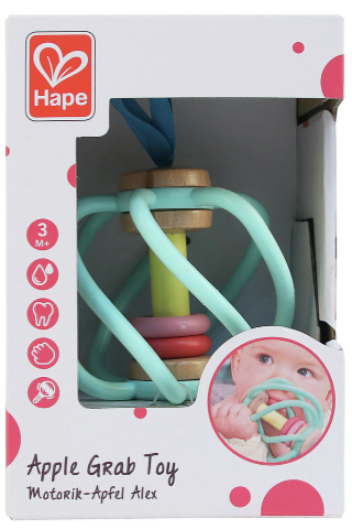 Hape Baby Apple Grab Toy