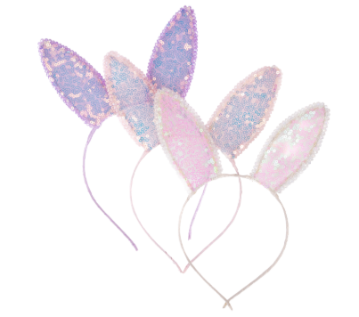 Great Pretenders Fashion - Bedazzled Bunny Ears Headband