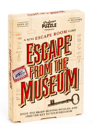 Professor Puzzle Games Escape From the Museum - Treasure Island Toys