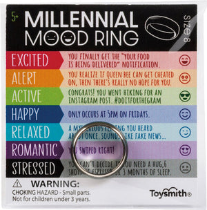 Millennial Mood Rings