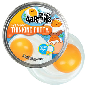 Crazy Aaron's Thinking Putty Trendsetters - Egg-cellant - Treasure Island Toys