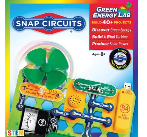 Snap Circuits Green Energy Lab - Treasure Island Toys