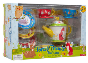 Tin Tea Set Forest Friends - Treasure Island Toys