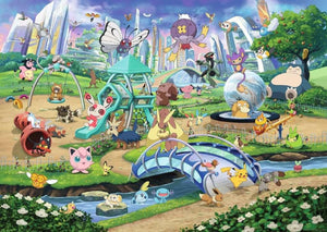 Ravensburger Puzzle 1000 Piece, Pokémon: Eevee and Park - Treasure Island Toys