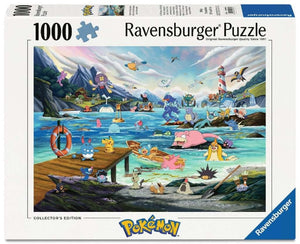 Ravensburger Puzzle 1000 Piece, Pokémon: Vaporean Temperate Marine - Treasure Island Toys