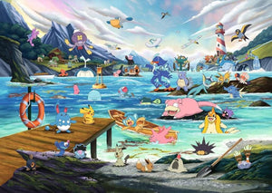 Ravensburger Puzzle 1000 Piece, Pokémon: Vaporean Temperate Marine - Treasure Island Toys