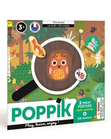 Poppik Playing Poster Forest - Treasure Island Toys
