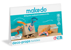 Makedo Deco-Props Twisties - Treasure Island Toys