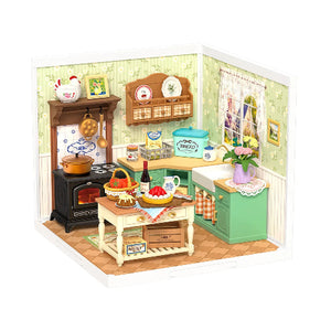 Rolife Super Creator Miniature House Farmhouse Kitchen