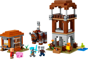 LEGO Minecraft The Pillager Outpost & Ravager - Treasure Island Toys