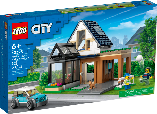 LEGO City Family House & Electric Car - Treasure Island Toys