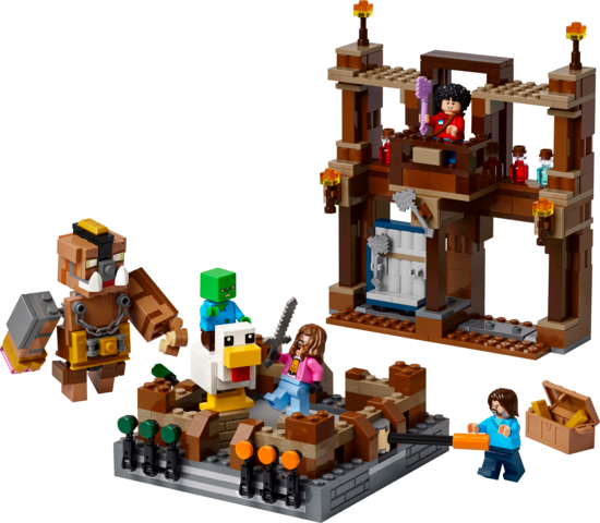 LEGO Minecraft Movie Woodland Mansion Fighting Ring