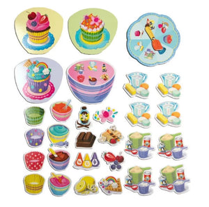 eeBoo Game - Cupcake Spinner Game - Treasure Island Toys