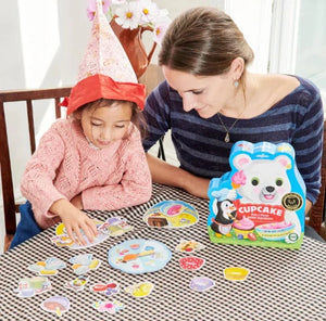 eeBoo Game - Cupcake Spinner Game - Treasure Island Toys