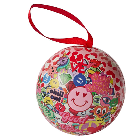 Gåva Christmas Baubles - Tomte with Swedish Pick & Mix - Treasure Island Toys