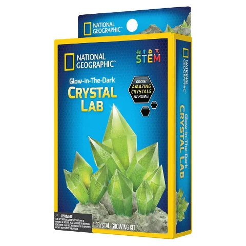 National Geographic Mini Glow-in-the Dark Crystal Lab - Treasure Island Toys