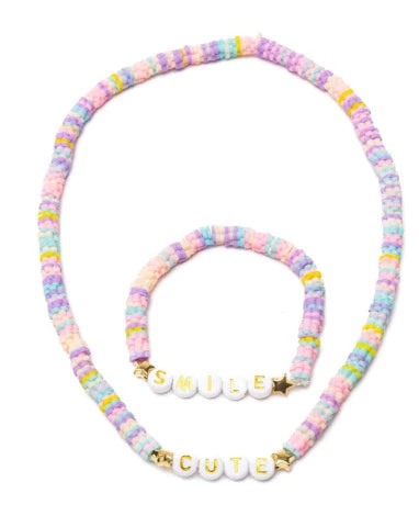Great Pretenders Fashion - Cutie Smile Necklace & Bracelet - Treasure Island Toys