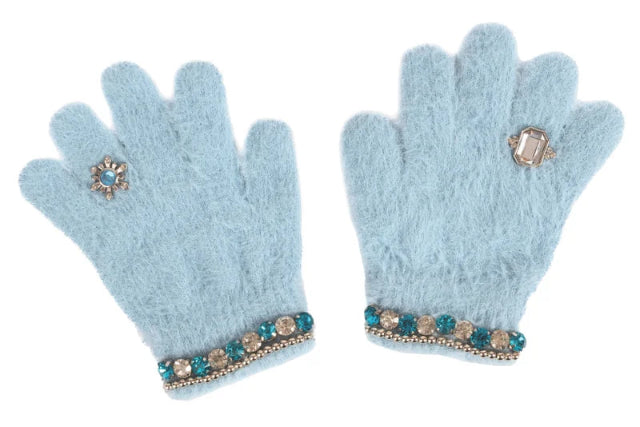 Great Pretenders Gloves - Boujee Bijou, Blue