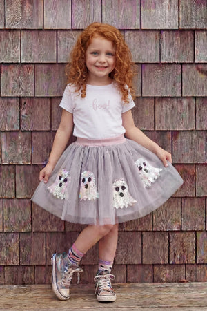 Great Pretenders Skirt - Glam Ghost