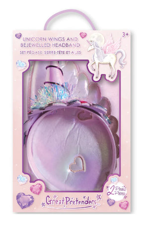 Great Pretenders Wings - Moonbeam Alicorn with Headband