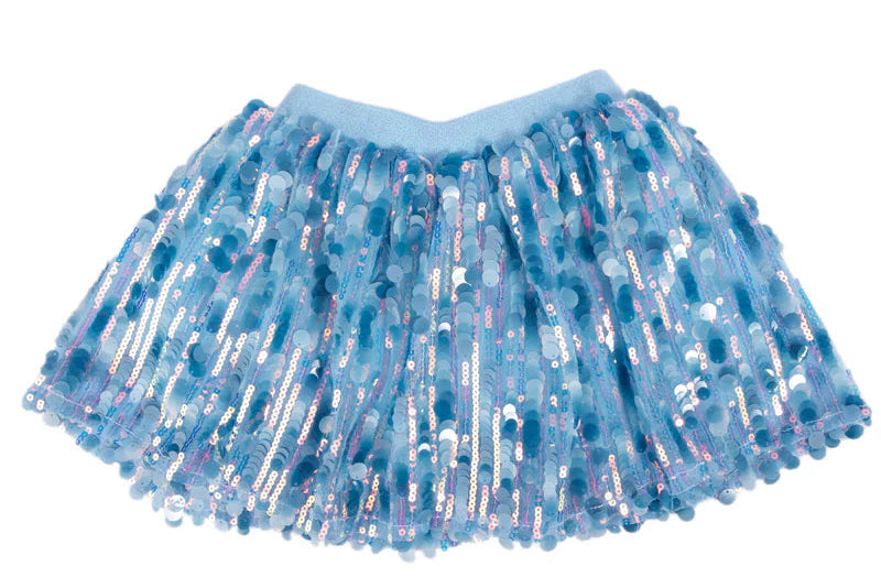 Great Pretenders Skirt - Superstar Paillette, Blue