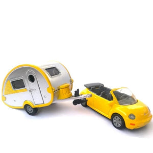 Siku Car with Trailer Caravan - Treasure Island Toys