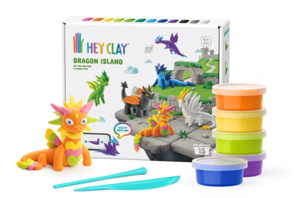 Hey Clay Dragon Island