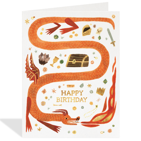 Greeting Card - Dragon Birthday