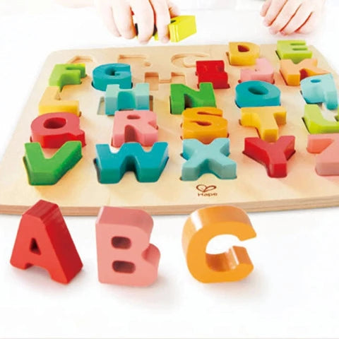 Hape Puzzle Chunky Alphabet - Treasure Island Toys