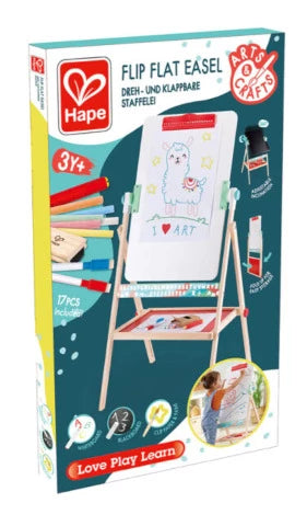 Hape Art Flip Flat Easel - Treasure Island Toys