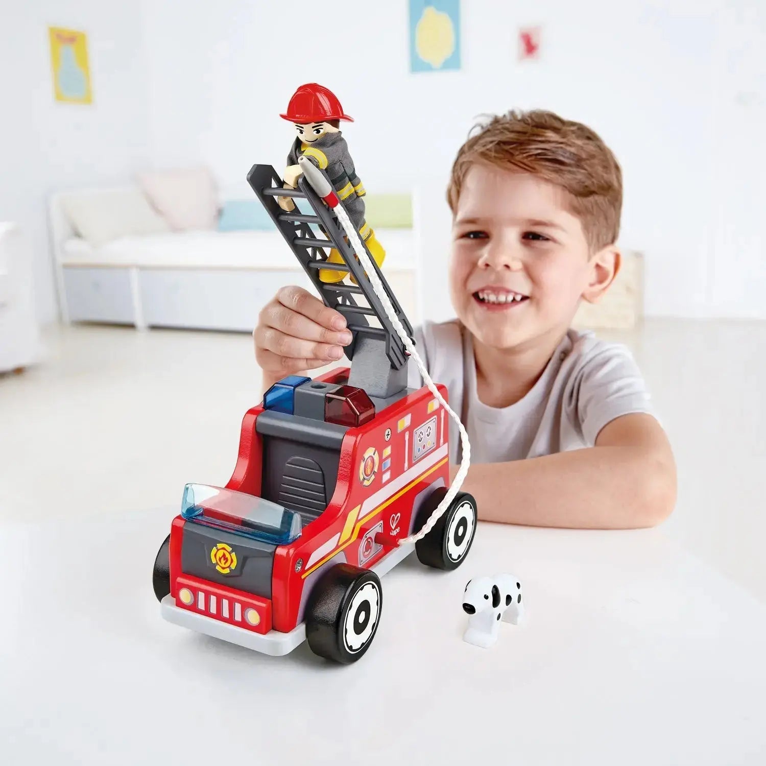 Hape Pretend Fire Rescue Team - Treasure Island Toys