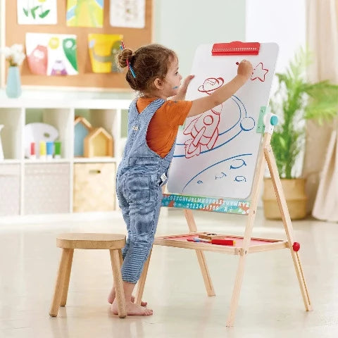 Hape Art Flip Flat Easel - Treasure Island Toys