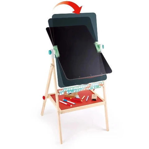 Hape Art Flip Flat Easel - Treasure Island Toys