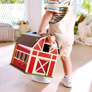 Hape Dollhouse Happy Farm Playset - Treasure Island Toys