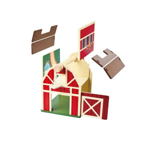 Hape Dollhouse Happy Farm Playset - Treasure Island Toys