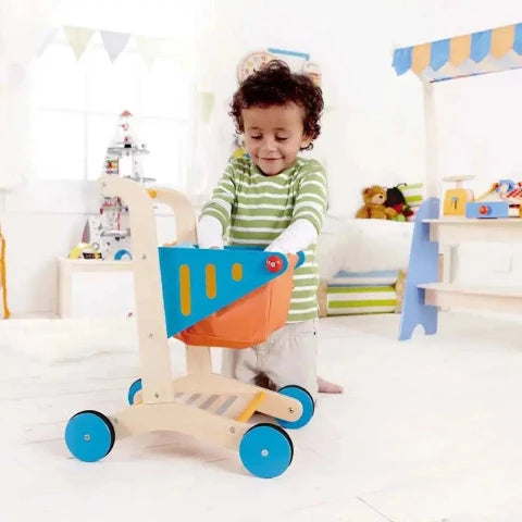 Hape Pretend Shopping Cart - Treasure Island Toys