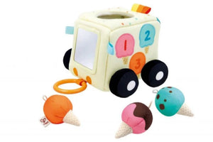 Hape Toddler Sensory Scoop Ice Cream Truck - Treasure Island Toys