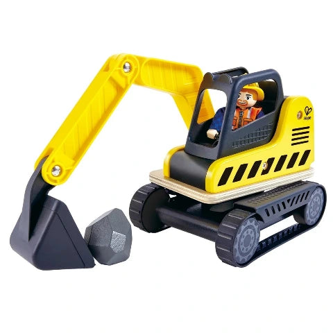 Hape Pretend Dig 'N Dump Excavator - Treasure Island Toys