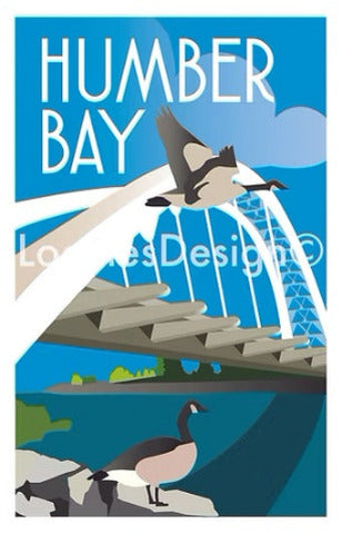 Locales Design Print - Humber Bay - Treasure Island Toys