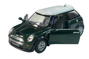 Diecast Mini Cooper, Pull Back Action - Treasure Island Toys