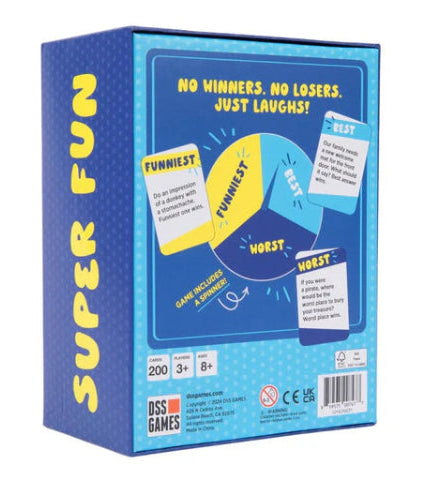 The Super Fun Family Time Game - Treasure Island Toys