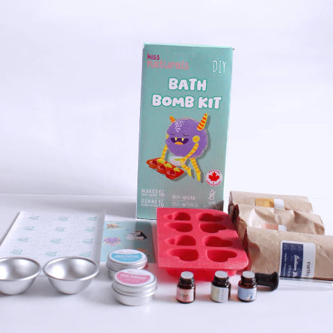 Kiss Naturals DIY Bath Bombs