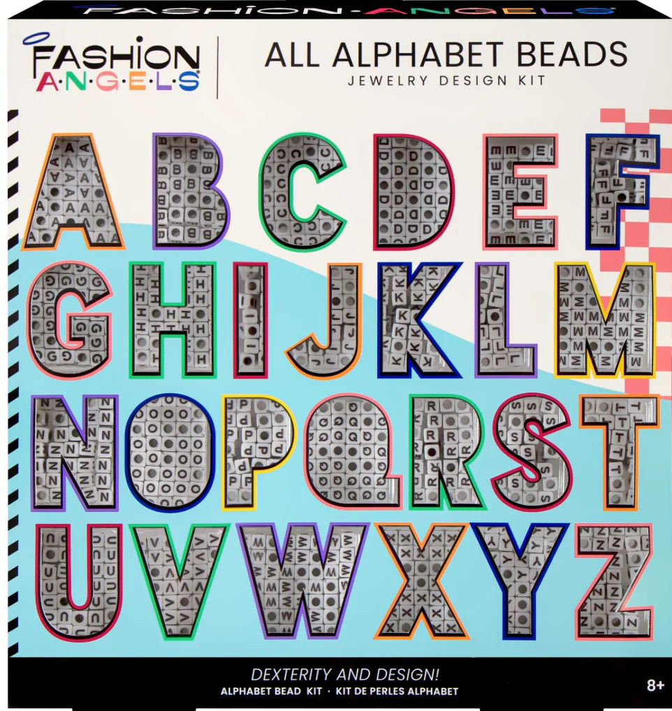 Fashion Angels All Alphabet Bead Bracelet Kit - Treasure Island Toys