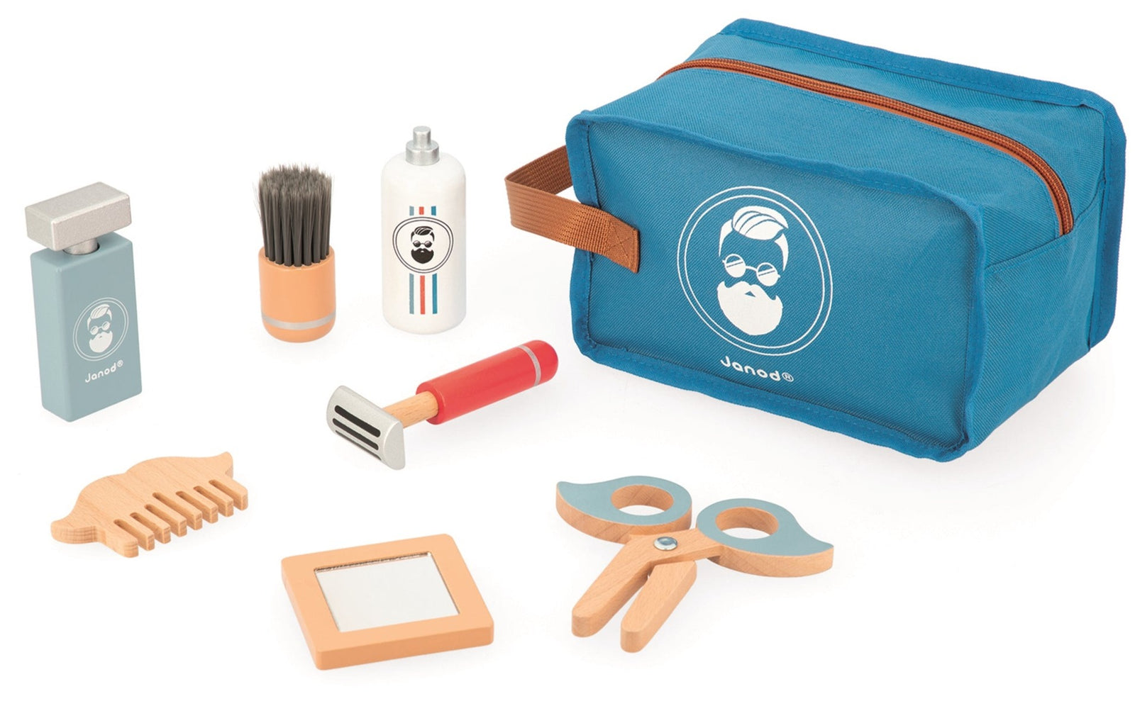 Janod Pretend - Shaving Kit - Treasure Island Toys