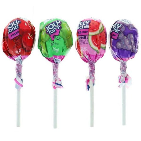 Jolly Rancher Fruit Chew Filled Lollipops - Treasure Island Toys