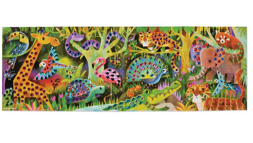 Crocodile Creek Art Jewel Art Poster Jungle Paradise - Treasure Island Toys