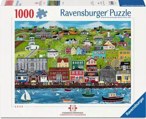 Ravensburger Puzzle Canadian Collection 1000 Piece, Halifax Harbour - Treasure Island Toys