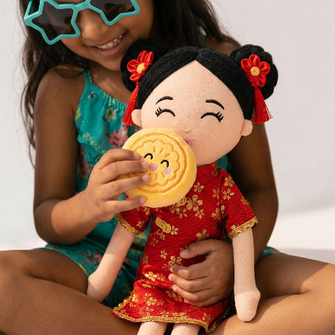 Joeydolls Food Pals Bag Charm Chinese Moon Cake